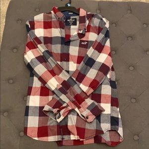 Hollister patterned button down